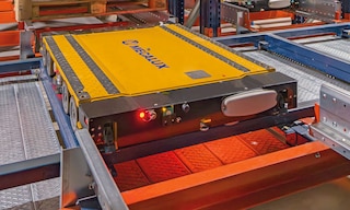 GBS wird seine Bierlogistik mit dem automatischen Paletten-Shuttle-System 3D von Mecalux vorantreiben