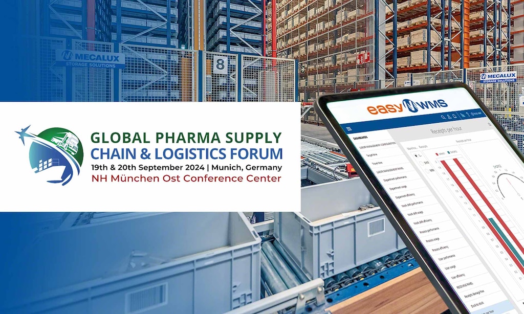 Mecalux nimmt am Global Pharma Supply Chain & Logistics Forum 2024 (München)