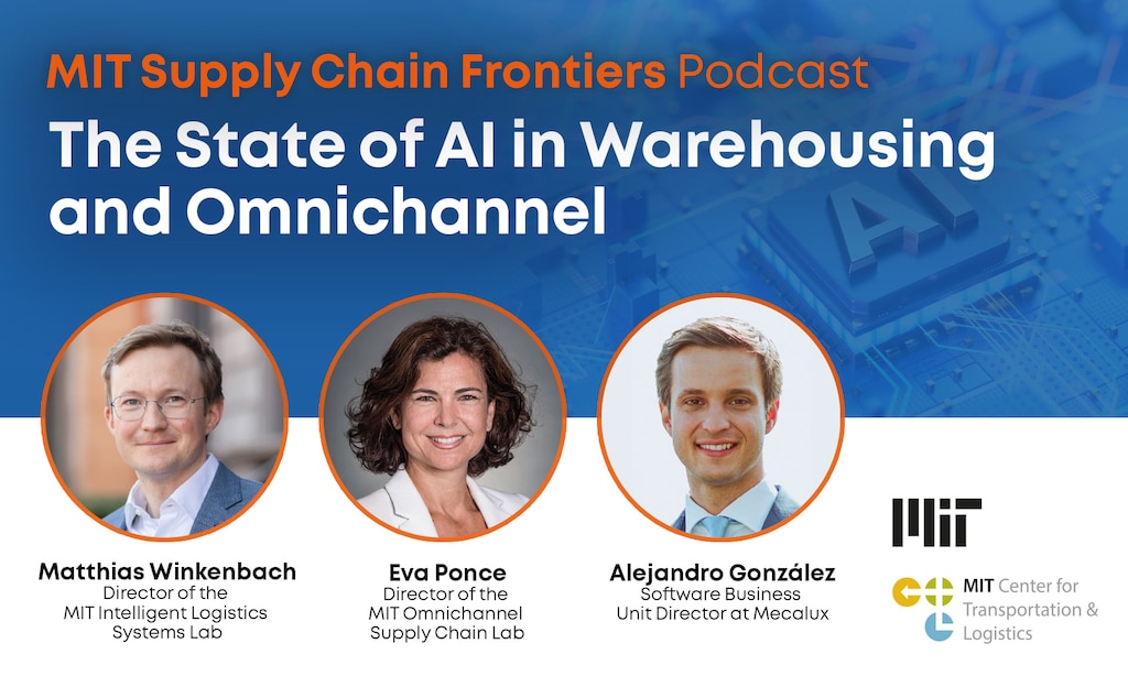 Podcast Supply Chain Frontiers des MIT zum Thema künstliche Intelligenz mit Mecalux