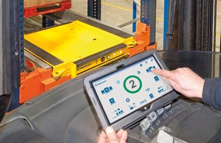 Das System wird über ein Touchscreen-Tablet mit einer intuitiven und benutzerfreundlichen Software gesteuert