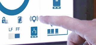 Das akustische Signal wird zur Ortung des Shuttles verwendet