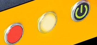 Akkustatusanzeige des Shuttles