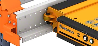 Schienen der Paletten-Shuttle-Regale