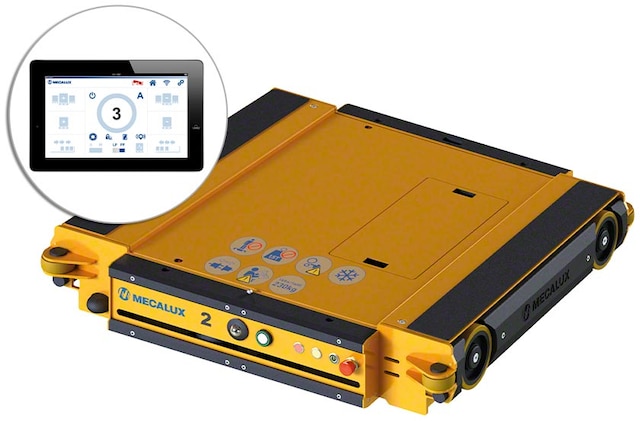 Das Paletten-Shuttle-System nutzt die Fläche optimal aus und erhöht die Lagerkapazität