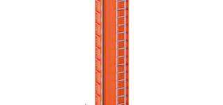 Die Masten fungieren als Hauptachse des Regalbediengeräts