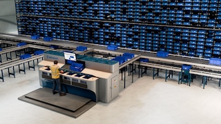 Hochleistungskommissionierstationen sind ergonomische Arbeitsstationen