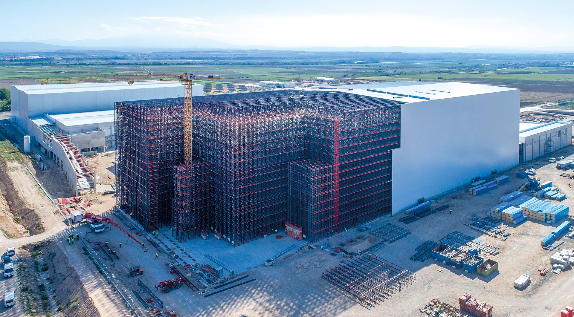 Hochregallager in Silobauweise Hochregallager in Silobauweise