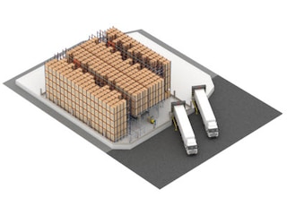 Pastelaria e Confeitaria Rolo installiert das automatische Pallet-Shuttle-System
