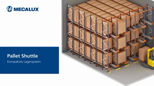 Pallet Shuttle: die kompakte, halbautomatische Lagerung Pallet Shuttle: die kompakte, halbautomatische Lagerung